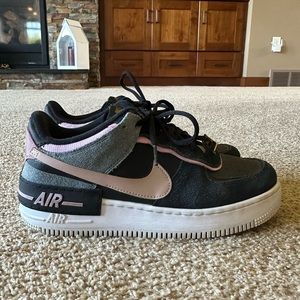 Nike Air Force One Shadow ‘Black Light Arctic Pink’